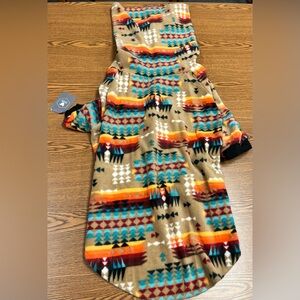 NWT Tooth and Honey Aztec Western Print Fleece Sweater XXL